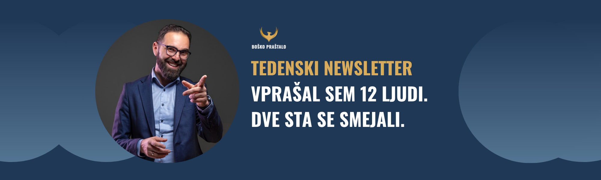 Vprašal sem 12 ljudi, kdo je vprašal šefa, kaj rabi. Dve sta se smejali.